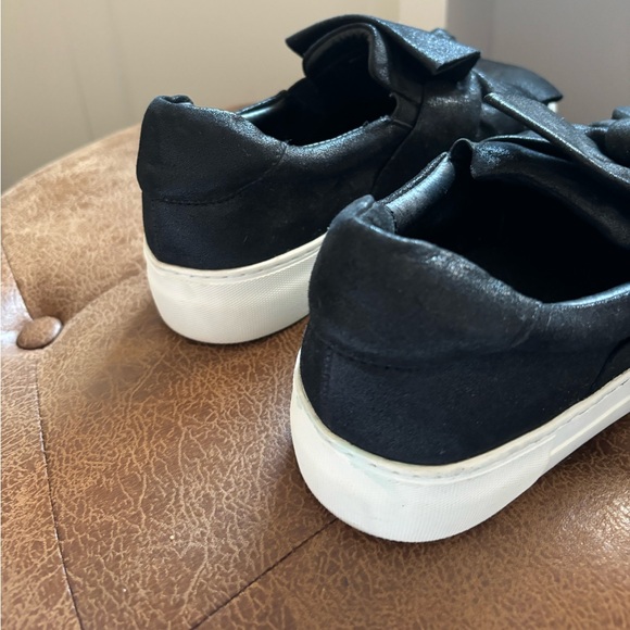 J/Slides black with bow size 6 women’s shoe - Picture 3 of 6